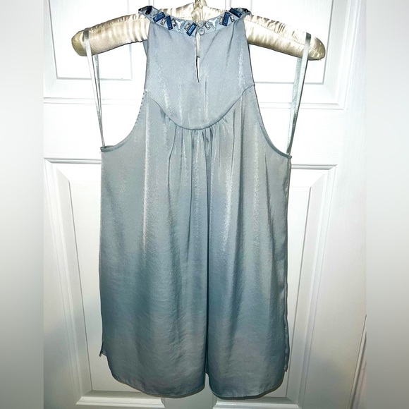 BCBG Silk Halter Top Size Small - Picture 6 of 6